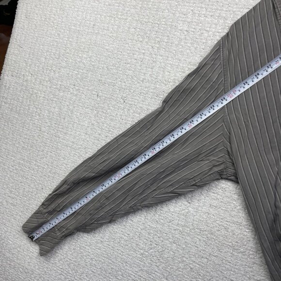 Y2K Roadster Manchester GD Button Up Shirt Distressed Men XL Grunge Goth AOP - Picture 10 of 10